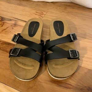 Rock & Candy Caravel- W faux leather sandals